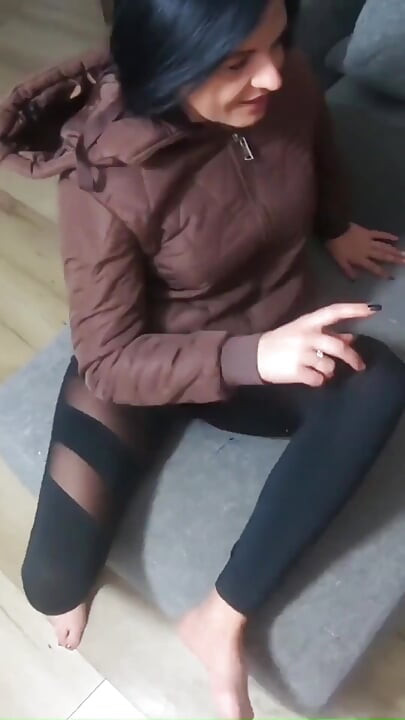 Sperma på mina nya nedjackor