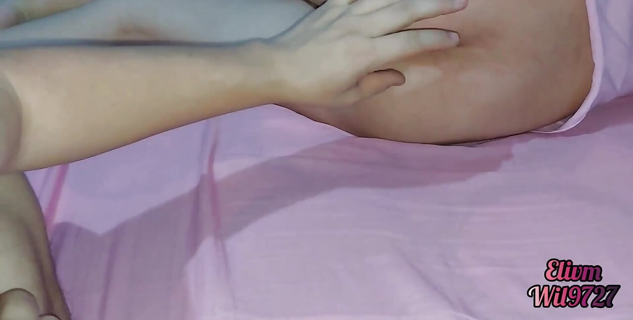 My Stepsister Lets Me Pull Down Her Pants and She Has No Underwear.