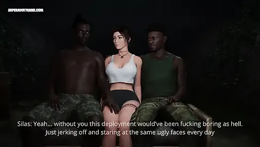 Lara Croft And Her Dream To Be Gangbanged By BBC -  3D Realistic Animation