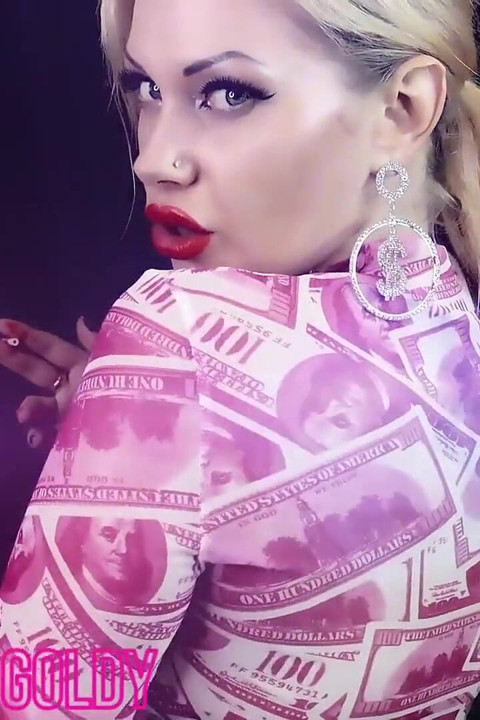 You can not stop masturbating and over my smoking red lips