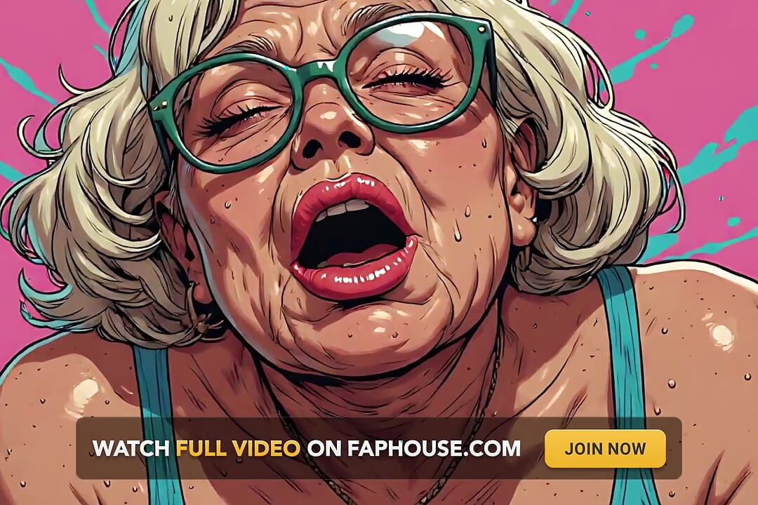 Orgasme mature, face art