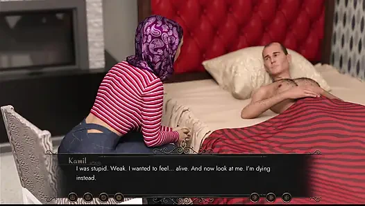 Batıda Banu 1 Kamil hasta ve banu onu azdırıyor