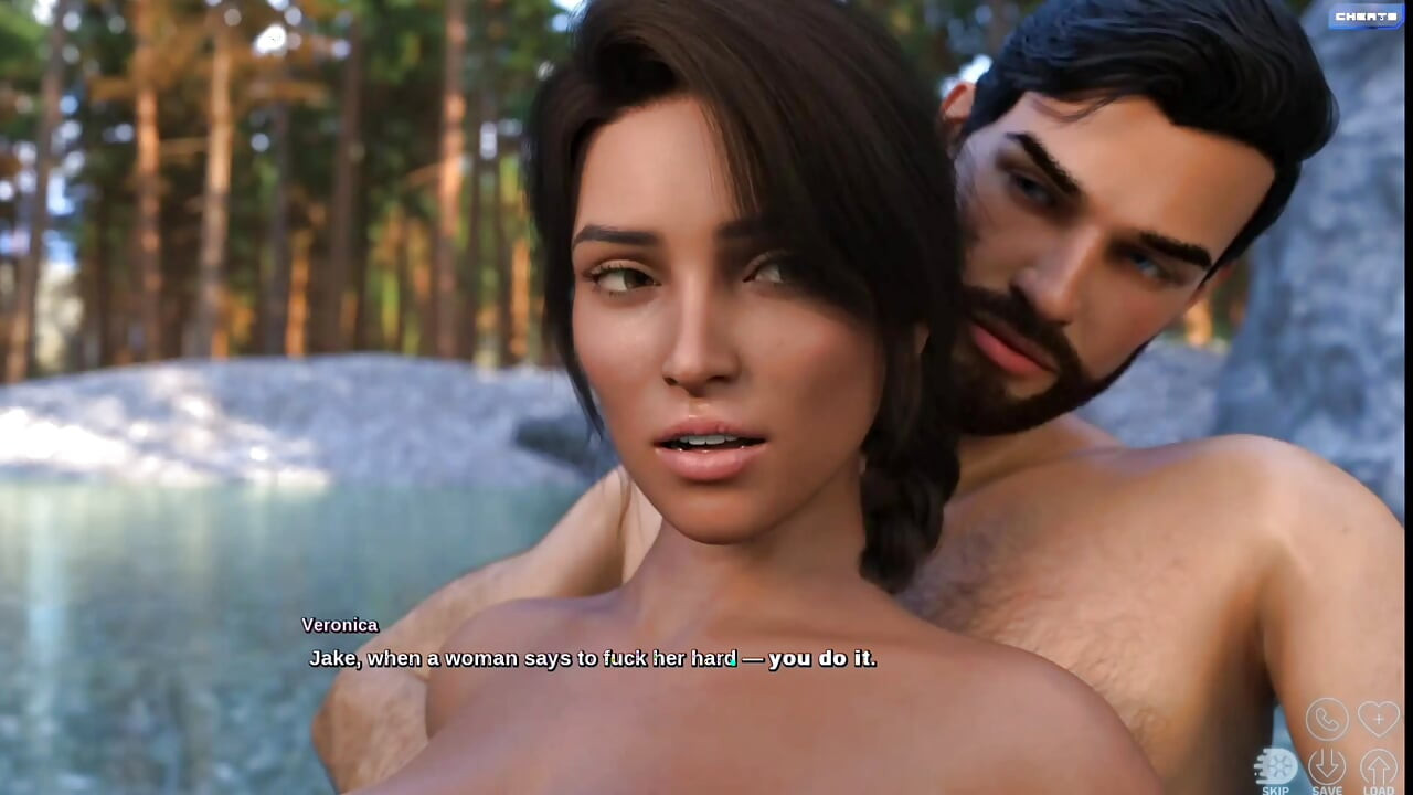 Outdoor River Sex with My Horny Stepsister