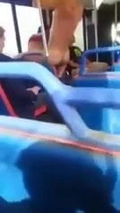 bus  public real amateur fuck