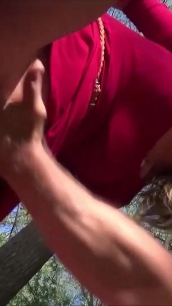 Epic moment from "BLONDE GIRL FUCK AND FACIAL OUTDOOR BY STRANGER AND GF FILM"