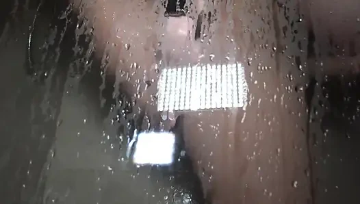 Lesbian shower with dulcemorena and young minitommy