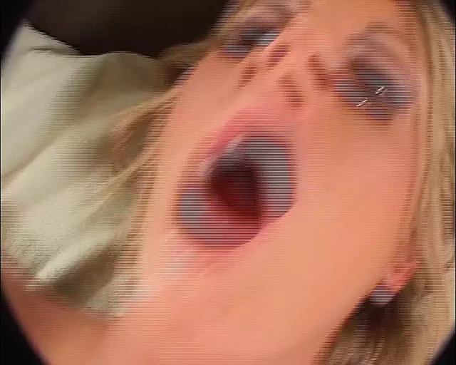 Amazing blonde babe from Germany pleasing two hard peckers