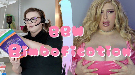 Bbw bimbofication - gruba bimbo musi się pieprzyć - uczony do dziwki