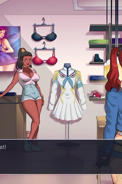 MILFs Plaza 47 - Fucking a Hot Sales Assistant in a Clothing Store - by Eroticgamesnc