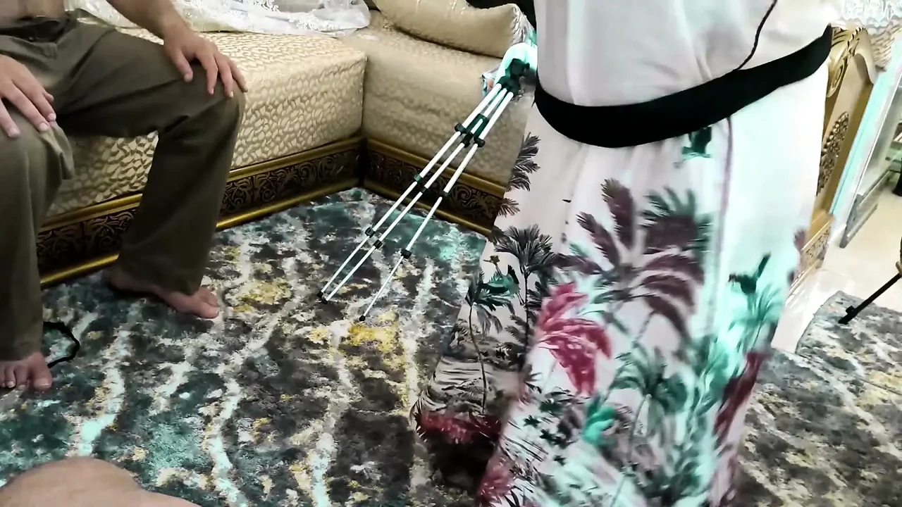 Arabic Wife Dancing Cuckold Husband Watching Wife Big Ass Anal Sex