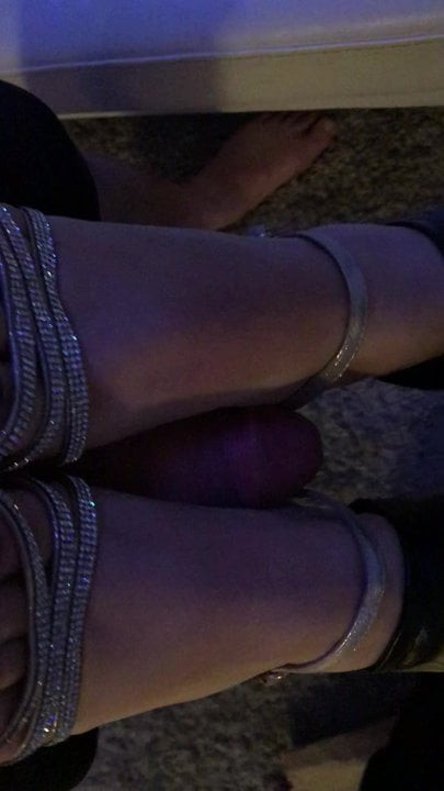 Mistress enjoys footjob