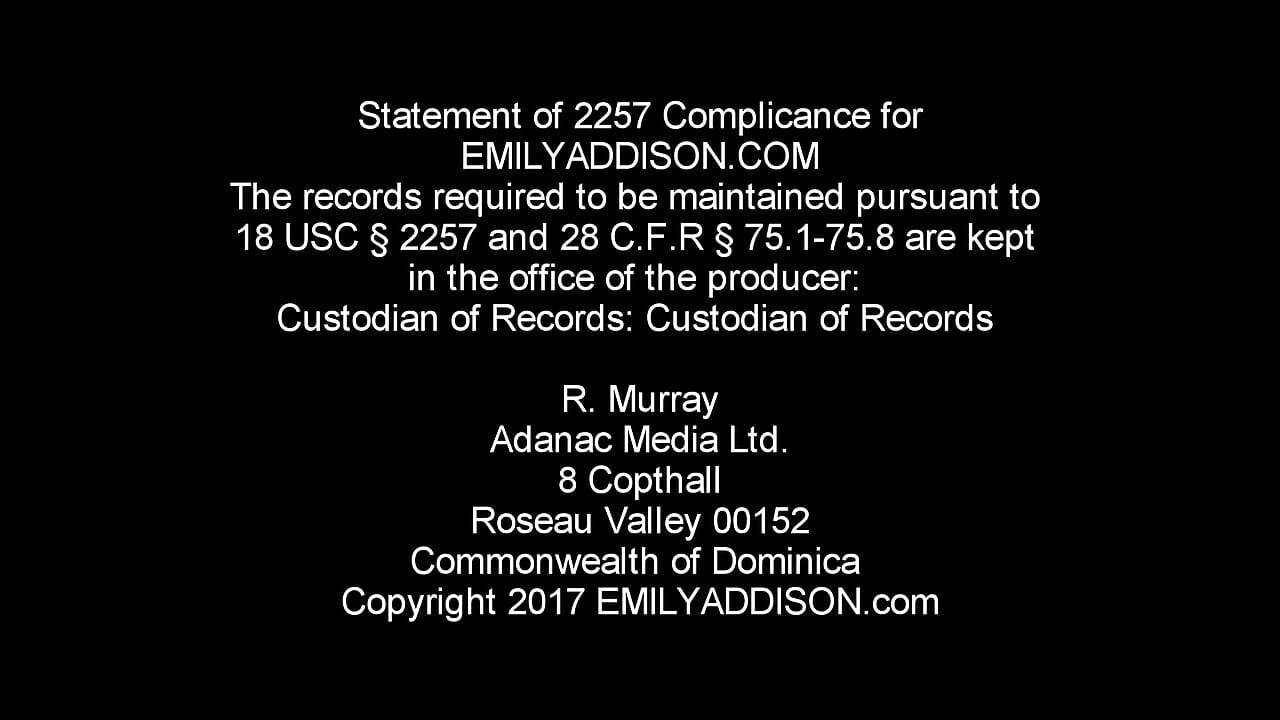 Me fode com Emily Addison