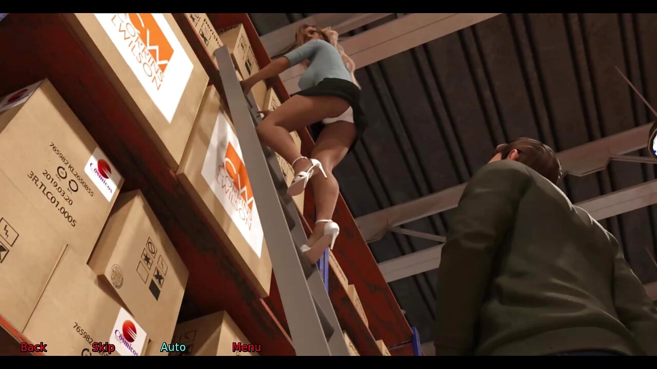 オフィスの妻#8 - ステイシーはシャワーで自分自身で遊んだ。