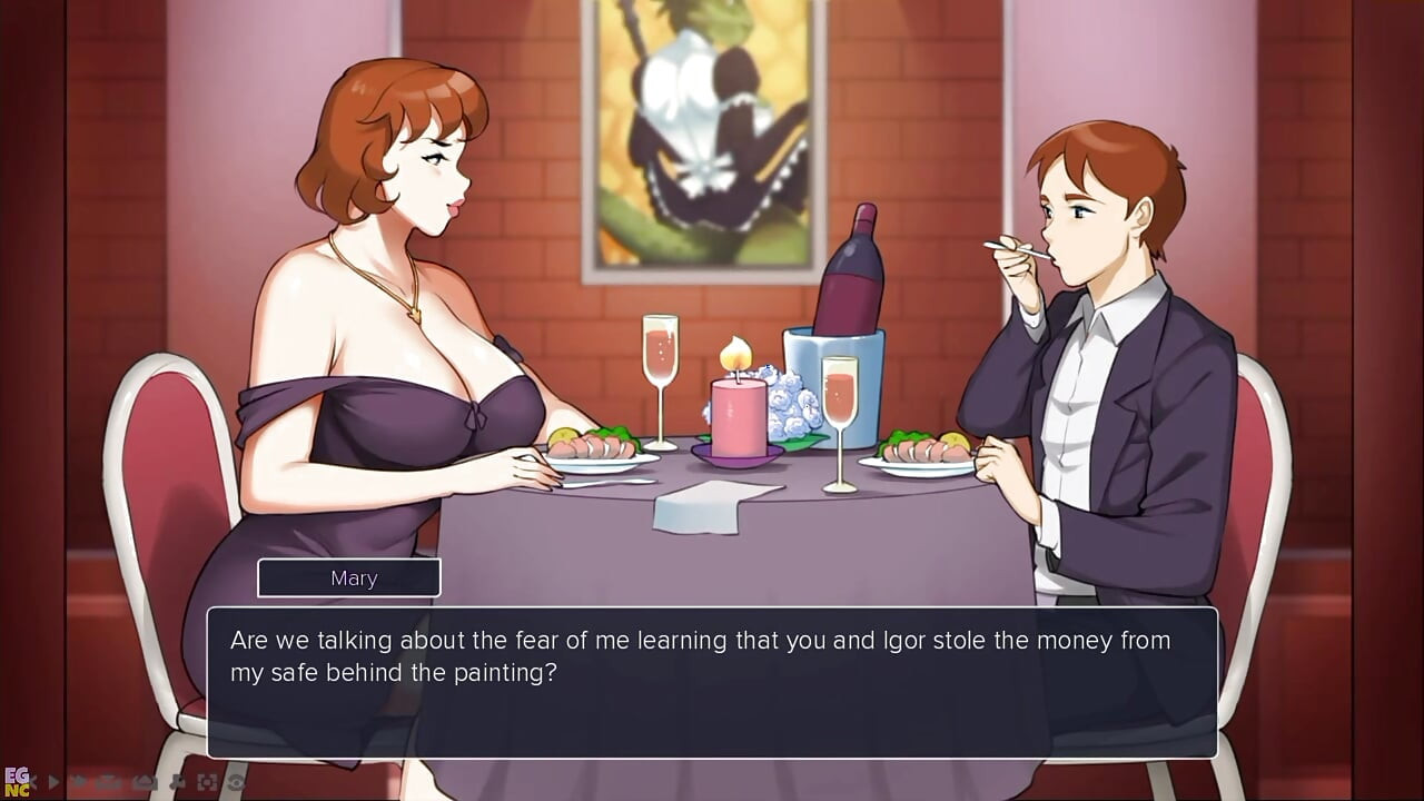 MILFs Plaza 22 - Romantic Dinner with My MILF Sister-in-law - by Eroticgamesnc