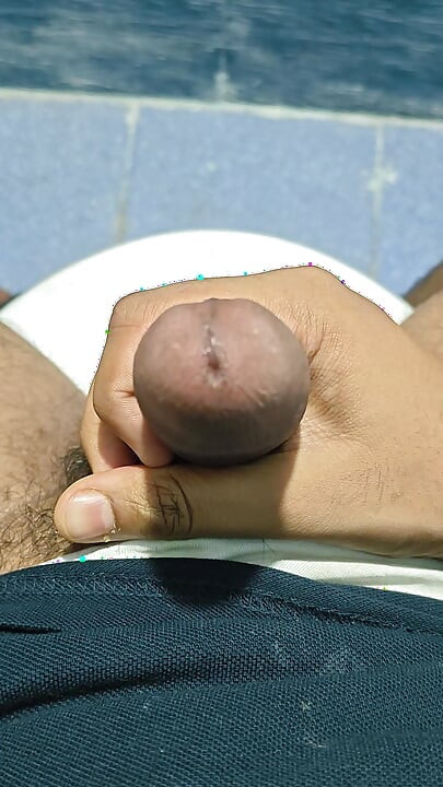 Closeup jerking of my Dick in my bathroom