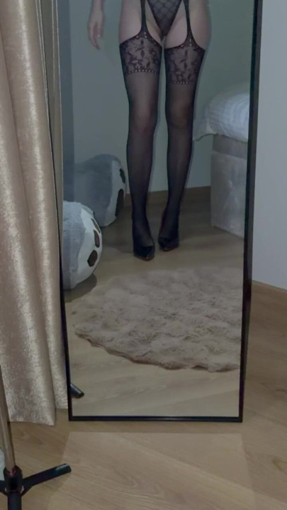 Soft legs, stockings, high heels - it’s exactly what you’ve been dreaming of, and something you won’t be able to look away from