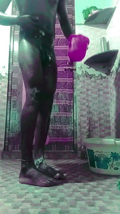 Tamil boy bothroom masturbation part 2 video