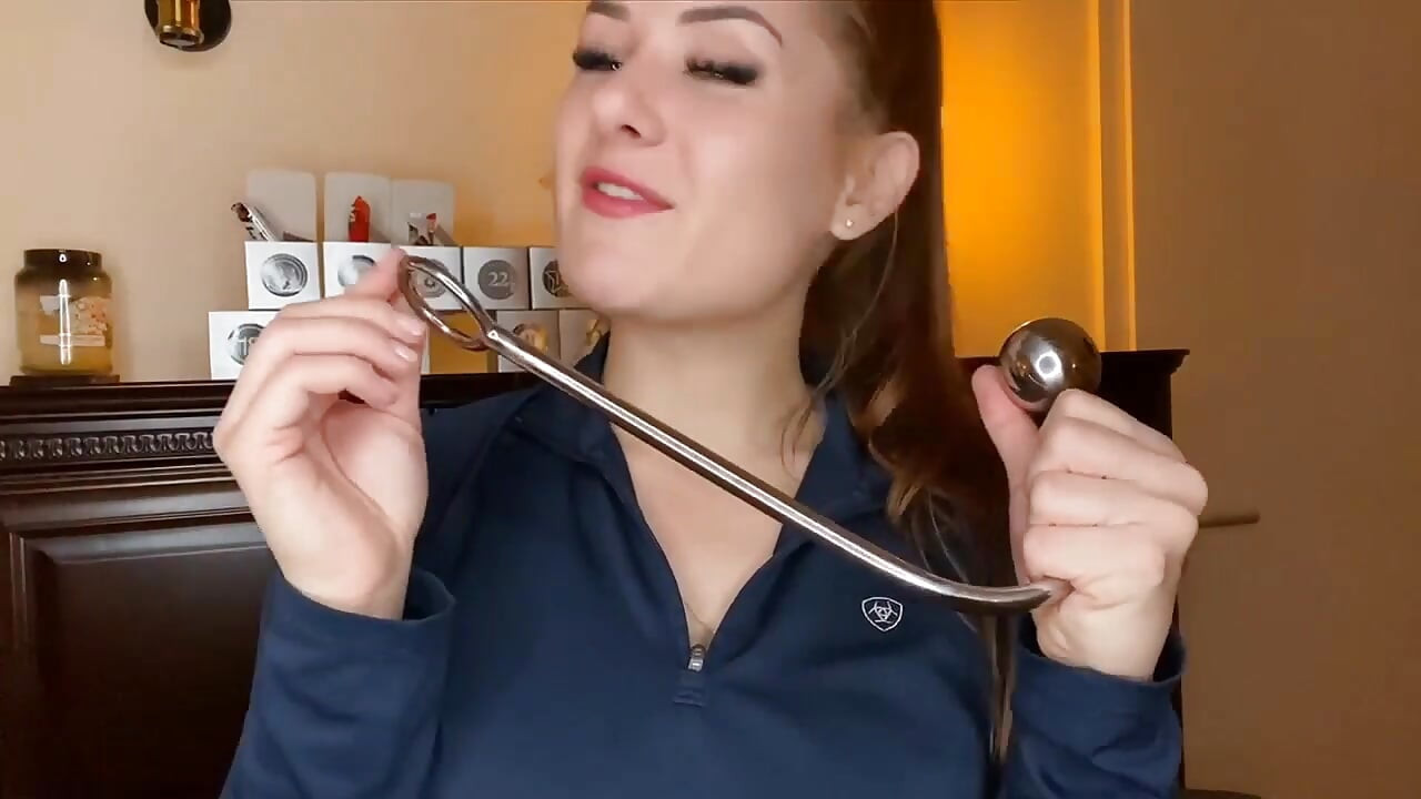 Cruel Reell Tests Steel Anal Hooks - Bondage Pleasure by Steeltoyz
