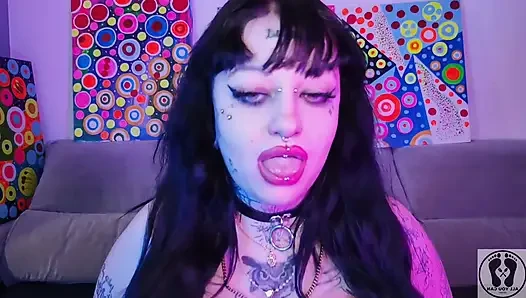 Nose Fetish Deedeelove Gothic Beauty Girl