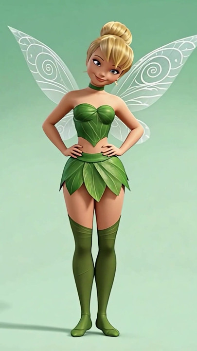 Si Mungil Tinkerbell Lagi Asik Ngentot Kontol Besar