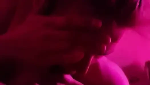 I suck his dick while he licks my sexy toes