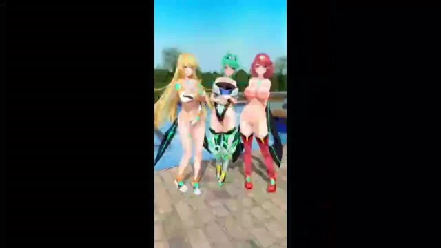 Pyra and Mythra Hot Porn