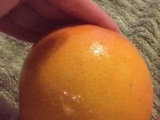 Naranja en el coño