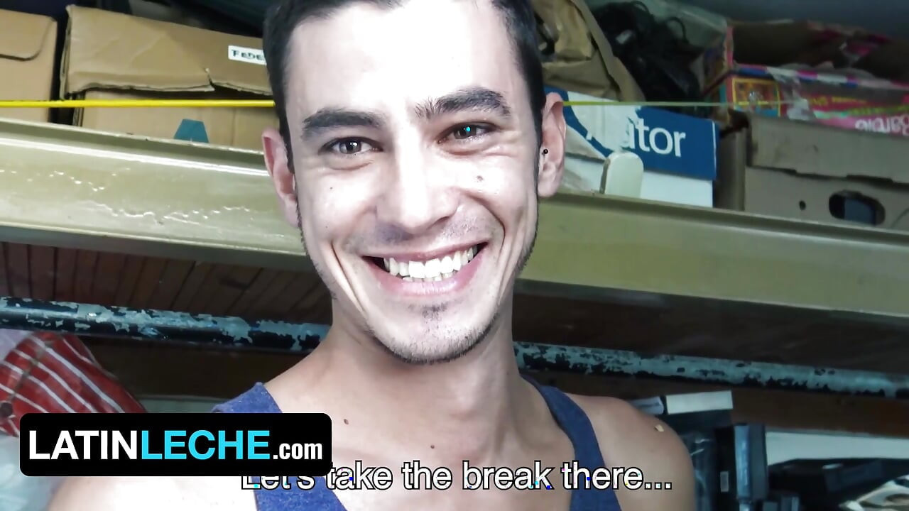 Latin Leche - Cute Latino Twink Slobbers On Mine And My New Friend's Cocks Until We Cum In His Mouth