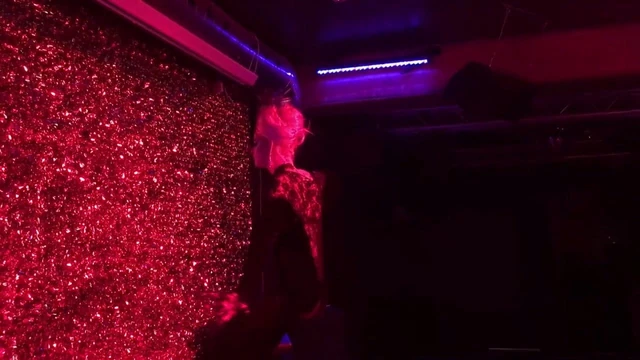 Drag Queen Sapphyre Poison Sings And Strips