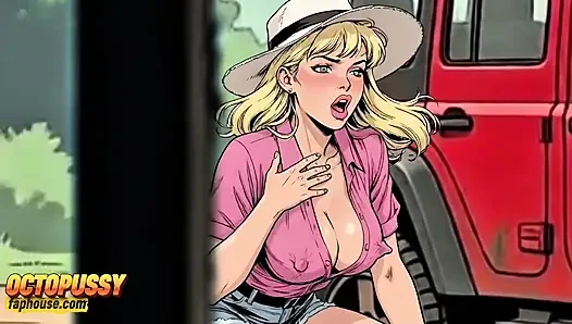 Jungle Gas Station: eine schwarze Pumpe für eine weiße ehefrau. BBC-ehefrau, cuckold