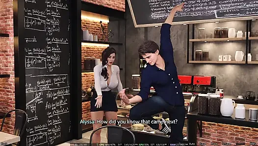 FreshWomen - staffel 1 ep3 teil 2 animiertes porno-spiel, ganze Geschichte