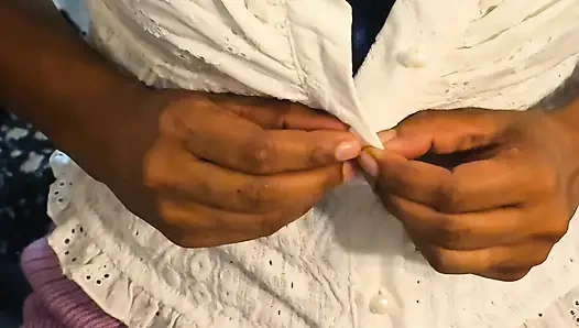 Get undressed with me  Kerala mallu hot wife izha