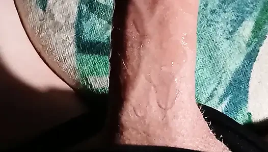 POV huge orgasm from massager