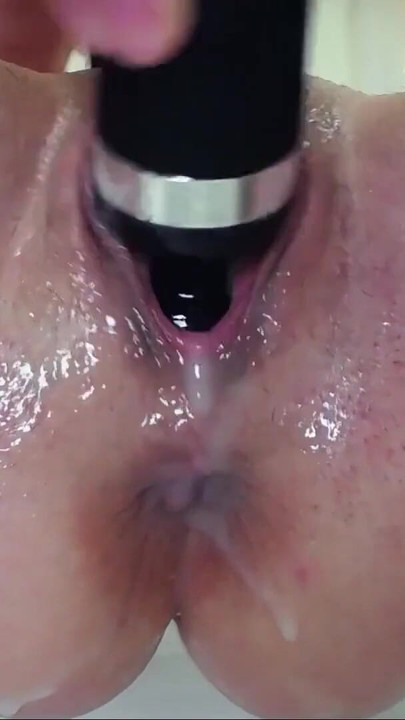 Must-share moment from "PUSSY and Clit stimulation with Vibrator Hitachi, I'm ready to Squirting Orgasms"