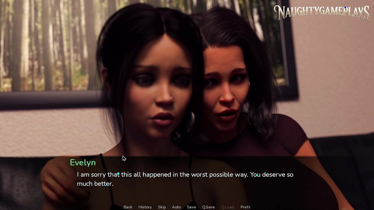 Éruption imminente, partie 40 par Morriganrae - Une propriétaire MILF sexy est de retour à la maison - jeu trans en 3D
