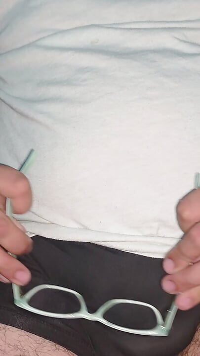 Glasses underwear rub