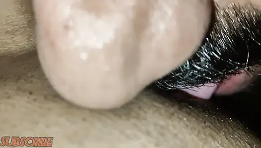 My husband's friend fucking me hard and lick my pussy for sqirt