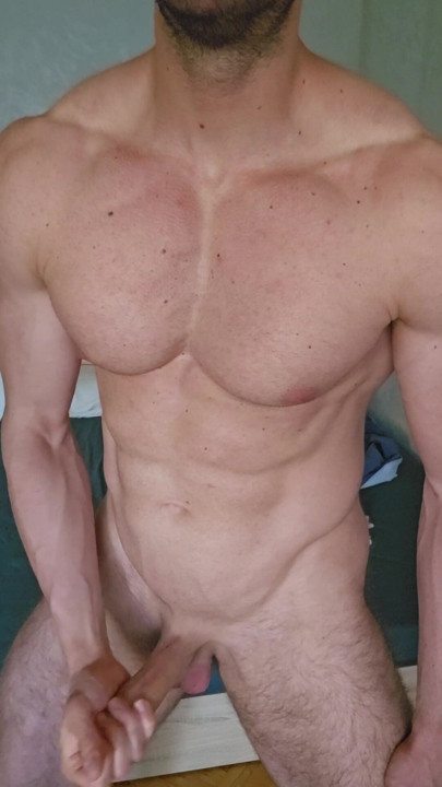 Would you submit to a tall muscular hunk?