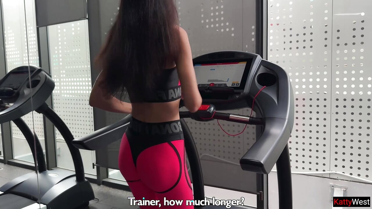 Generous Trainer Helped Katty Get More Protein After Her Workout - Anal Sex