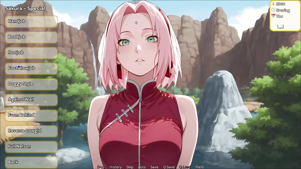 เฮนไต Hustle - เย็ดหีสีชมพูของ Sakura Haruno จากนารูโตะ