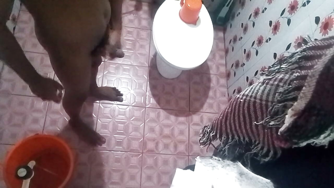 college guy Masturbation in hostel bathroom
