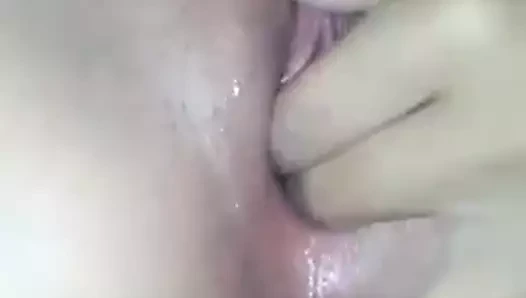 Masturbating slut