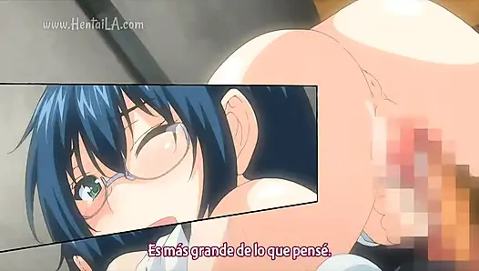 Высокий Sch00l студент с двумя одноклассниками на публичном выездеIkkyuu Nyuukon 02 Нижняя испанская