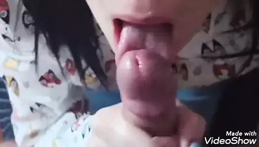 she loves to suck dicks and swallow cum
