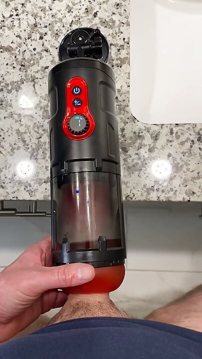 Red Spinning Toy Makes me Cum Twice!