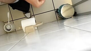 Jerking off at work