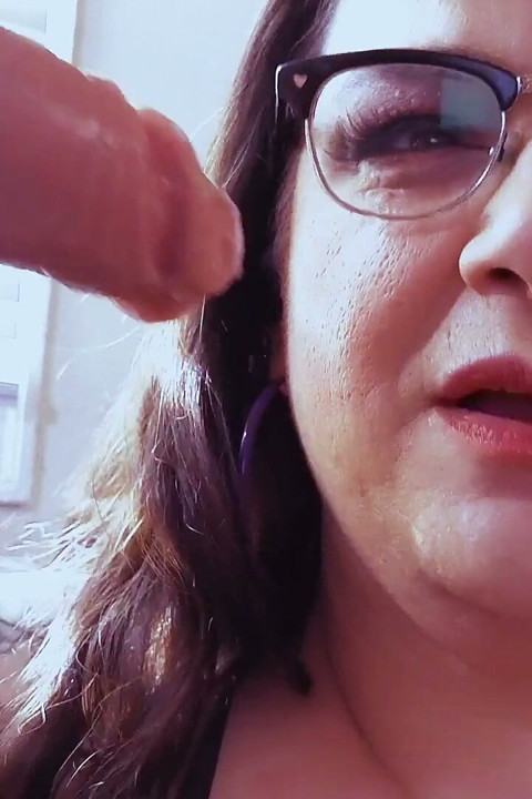 Goon Fuel - MILF in Glasses Blows Big Cock