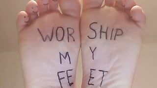 Aanbid mijn voeten
