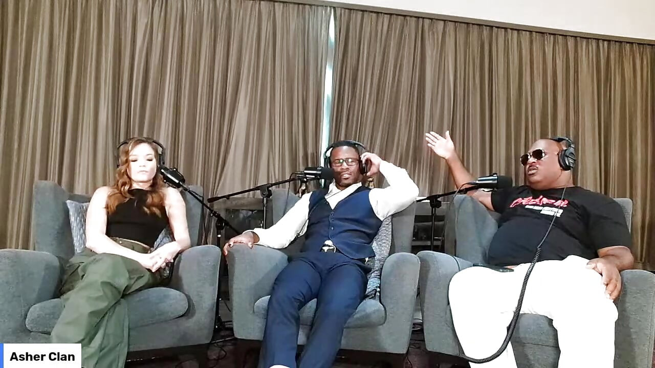 Dospělí baviči Na Gauči Mluví s Katie Kush, Jamie Knox a Mrflourish Podcast Asherclantv