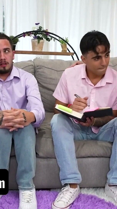 Berry Is Watching Porn On The Couch When He Notices Something Funny - His Stepmom Is In The Video! | Clip 1